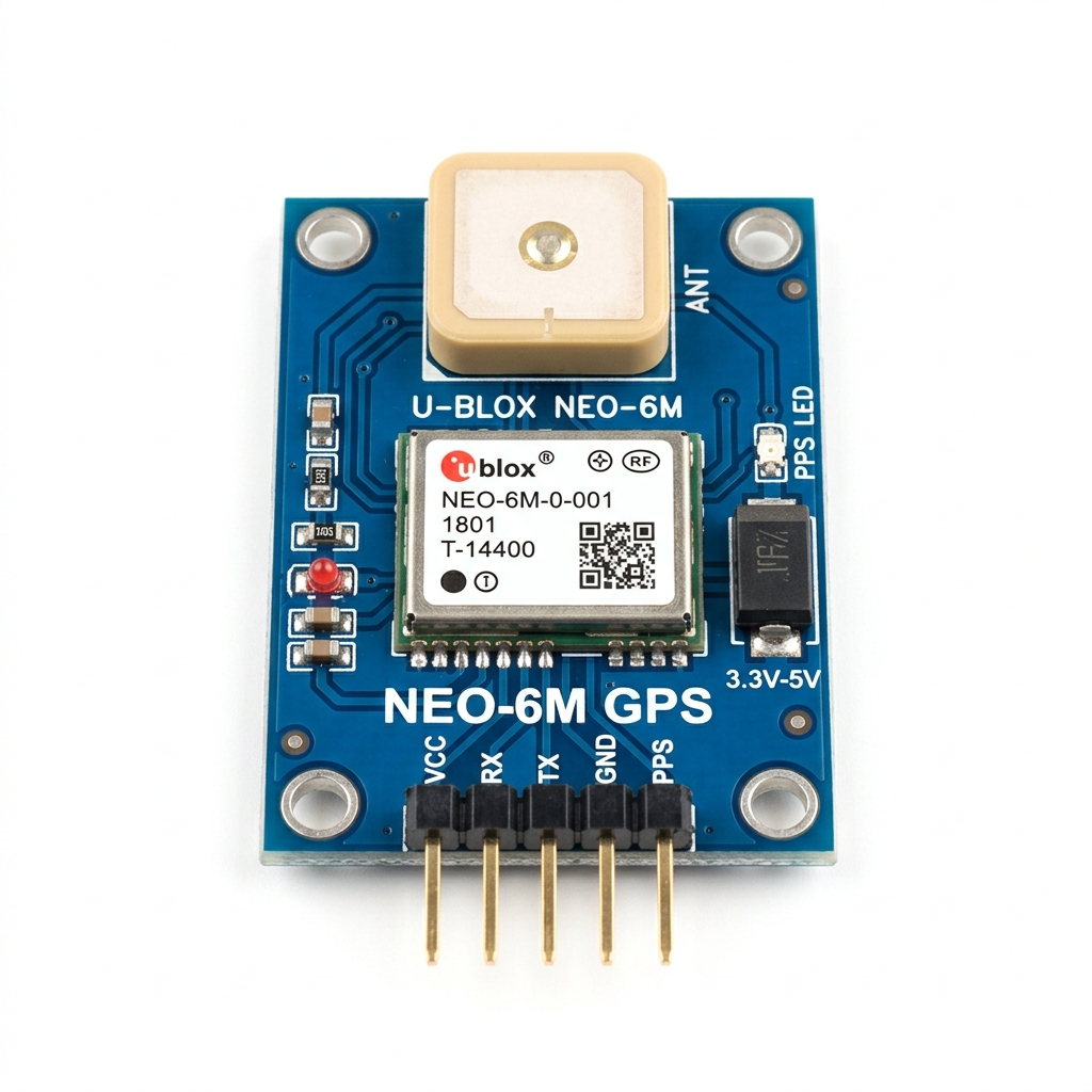 NEO-6M GPS Module with Antenna