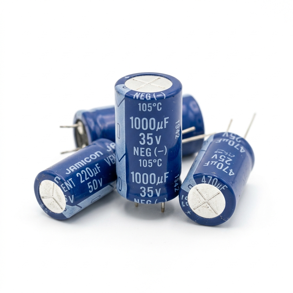 1000µF 16V Electrolytic Capacitor (5 pcs)