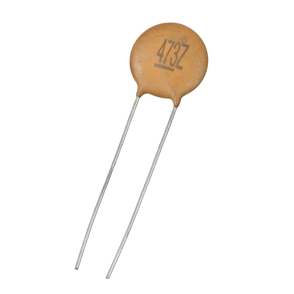 100nF (0.1µF) 50V Ceramic Disc Capacitor (100 pcs)