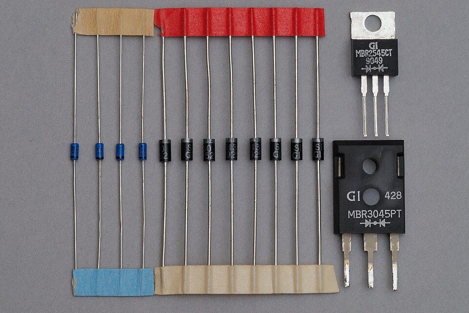 1N5819 Schottky Diode 1A 40V (20 pcs)
