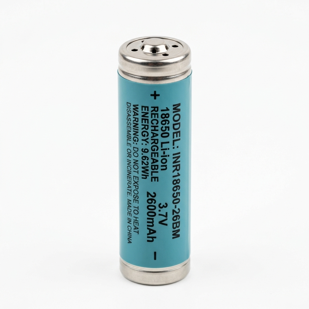 18650 Li-ion Cell 2600mAh 3.7V (Single)