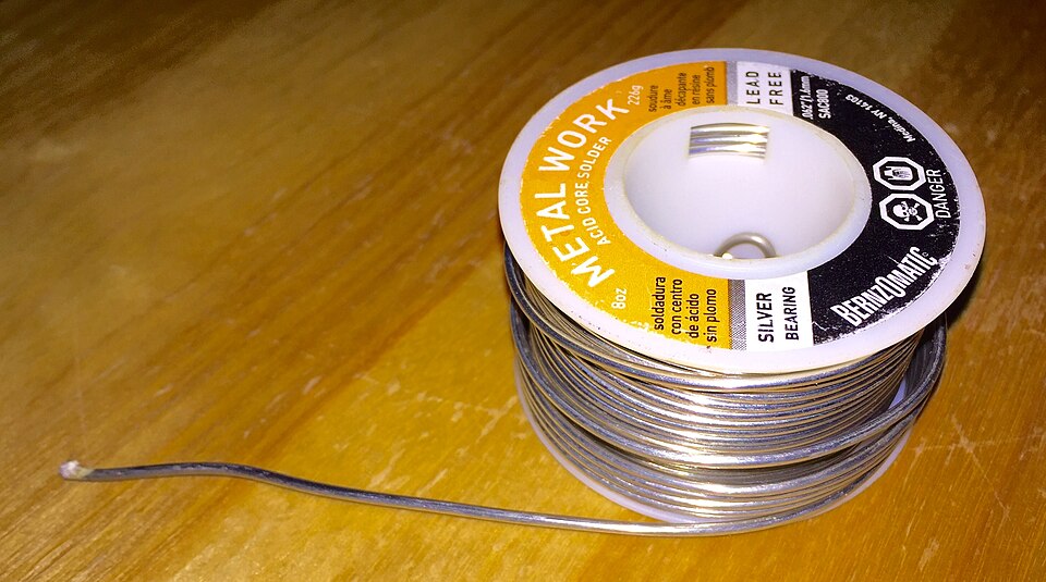High-Purity Rosin Core 63/37 Solder Wire Reel (50g, 0.8mm Diameter)