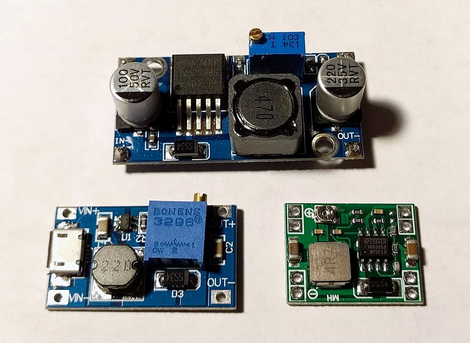 LTC1871 100W High-Power Step-Up Boost Converter with Voltmeter