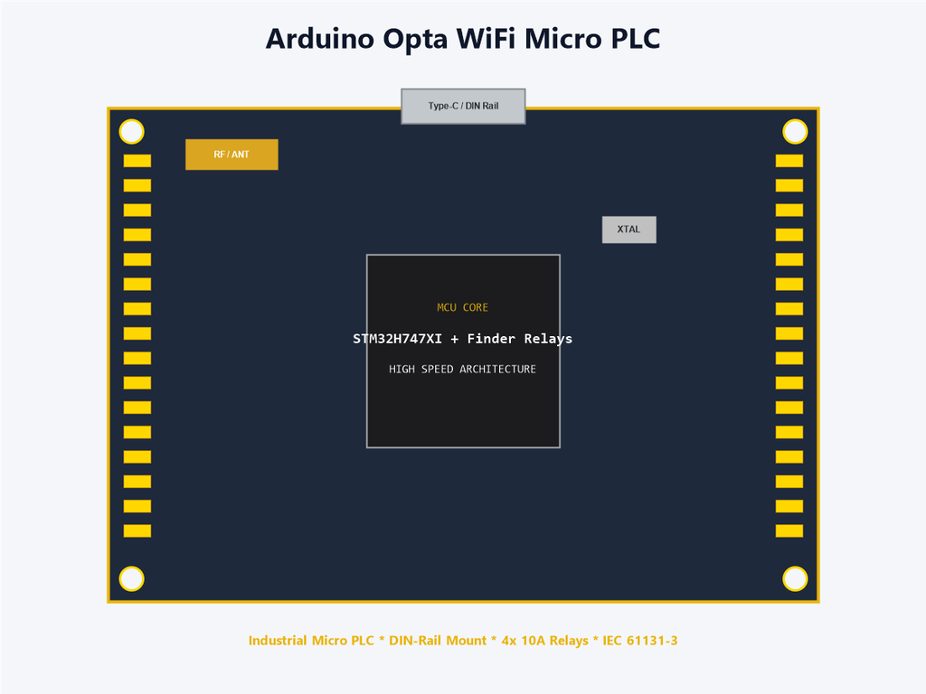 Arduino Opta WiFi Micro PLC
